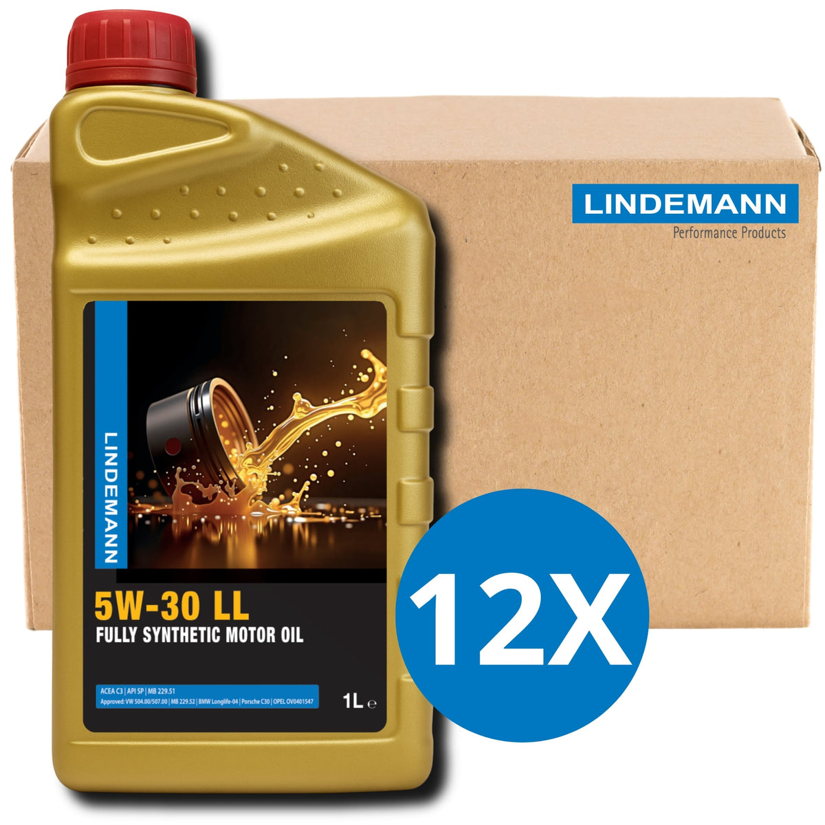 Lindemann Motorolie 5W-30 LL 1L