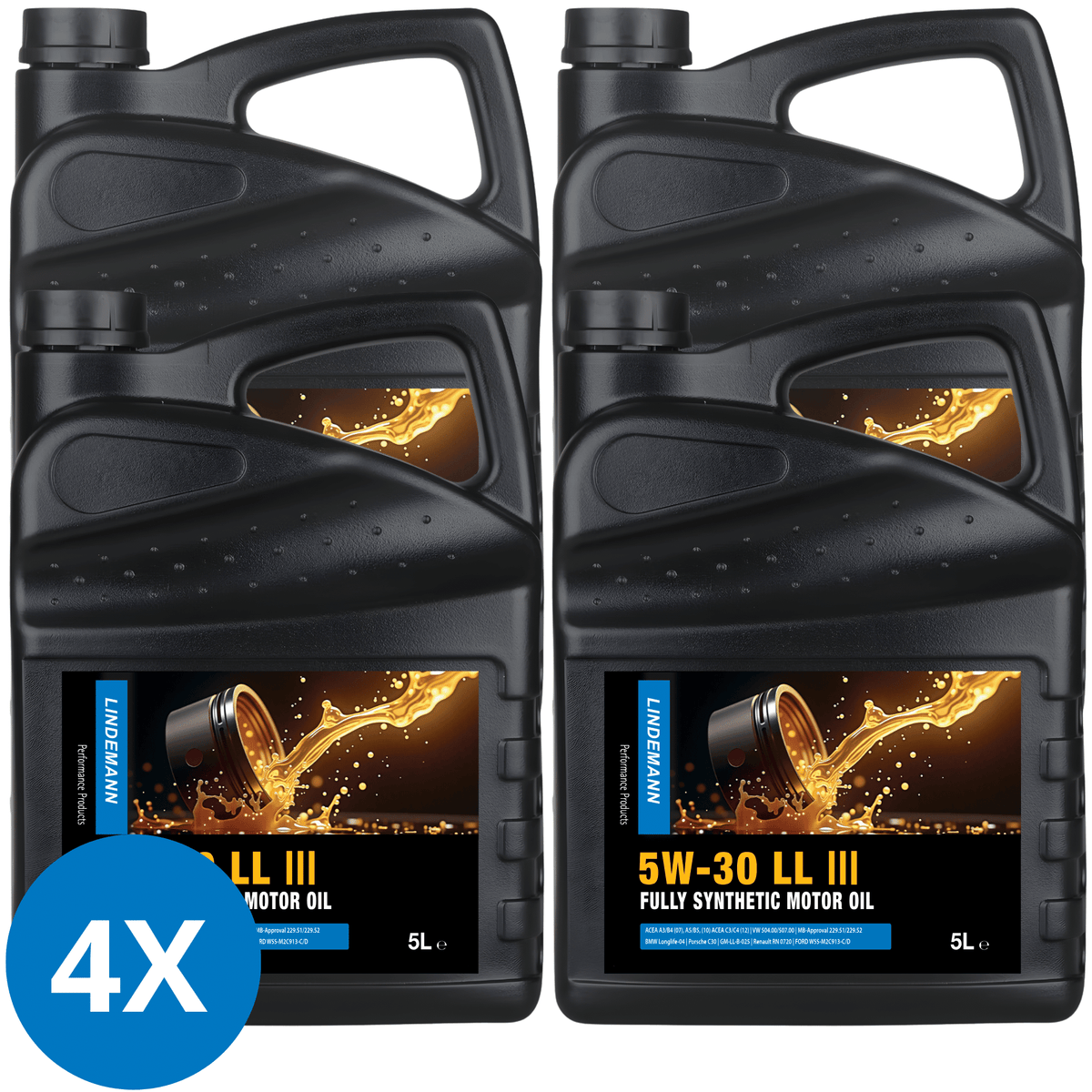 Lindemann Motorolie 5W-30 LL 1L
