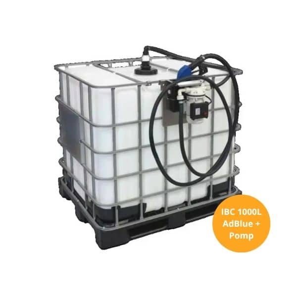 Lindemann AdBlue® 1000 Liter IBC Tank + AdBlue® pomp 230V
