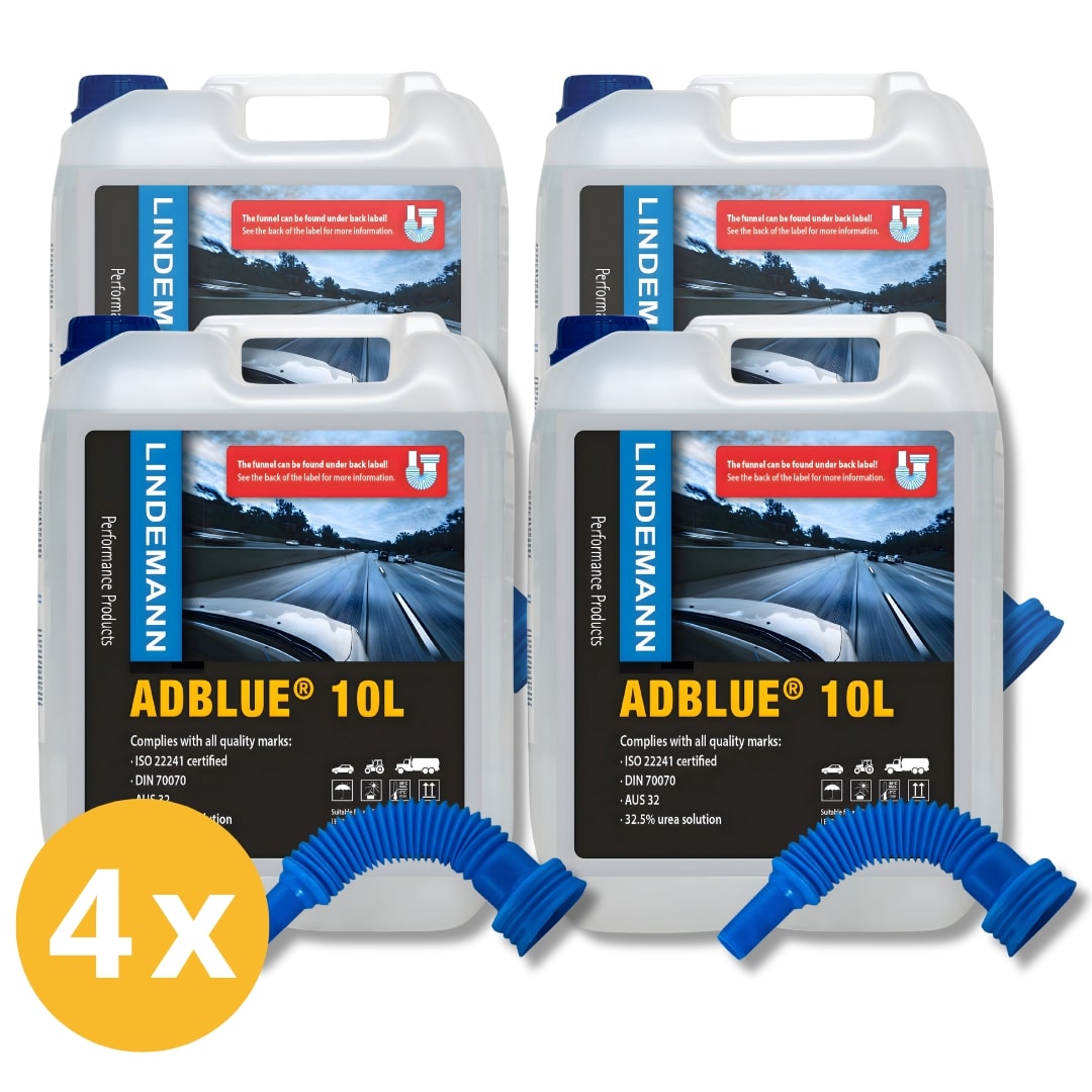 Lindemann AdBlue® 10 liter - Inclusief Schenktuit! | ISO 22241 gecertificeerd | AUS32