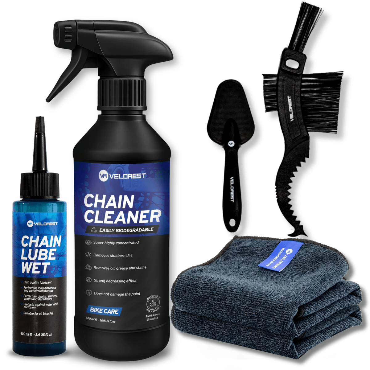Velorest Chain Care Bundle - Ketting schoonmaakset