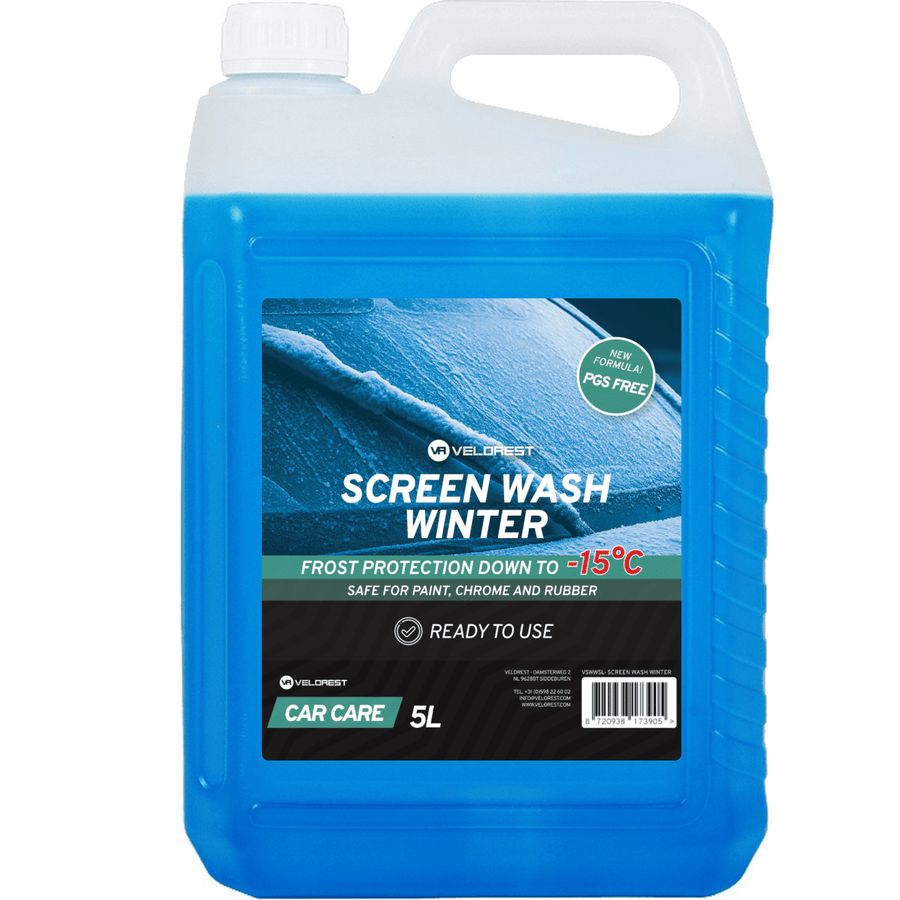 Velorest Screen Wash Winter 5L - Ruitenwisservloeistof Kant & Klaar