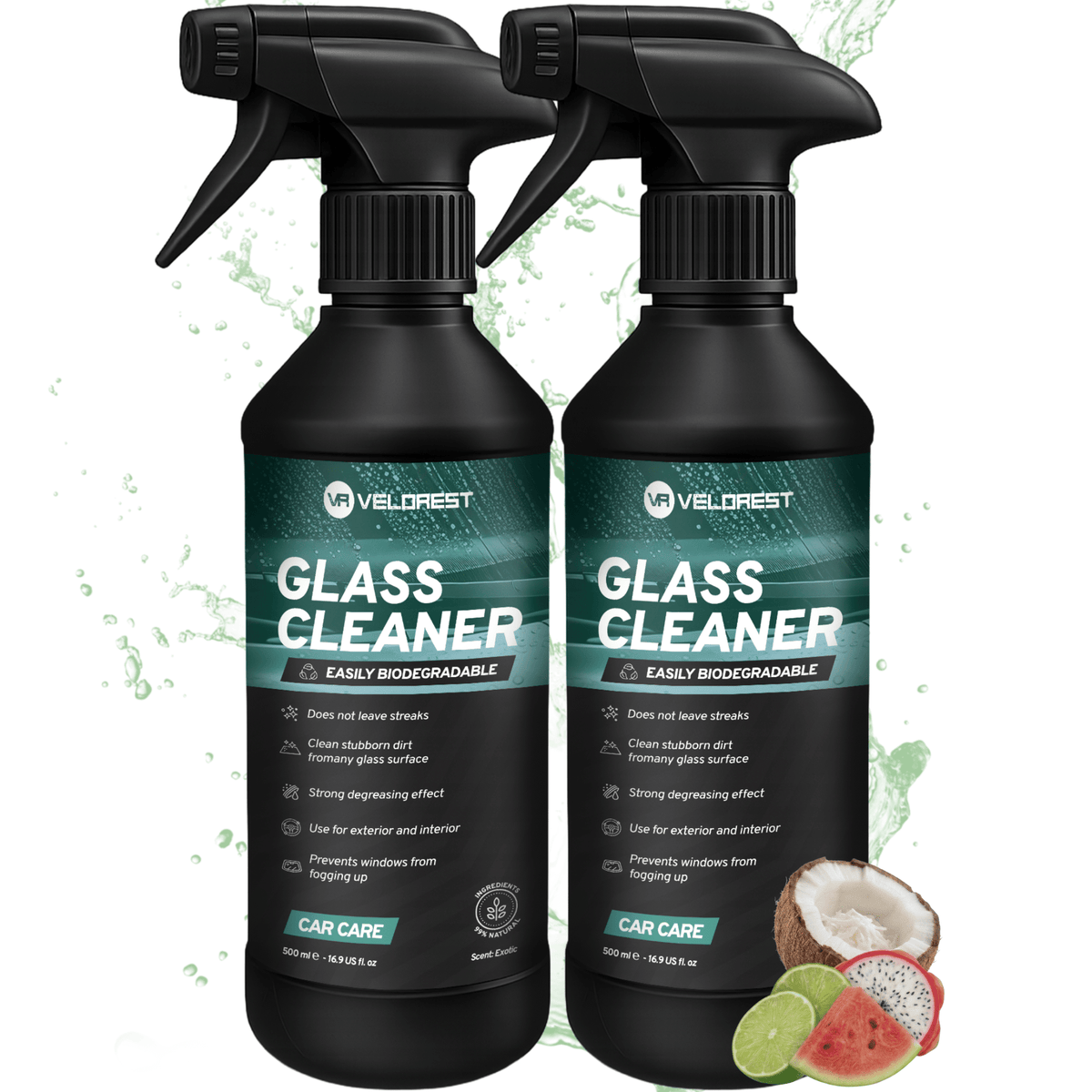 2-pack Velorest Glass Cleaner 500ml