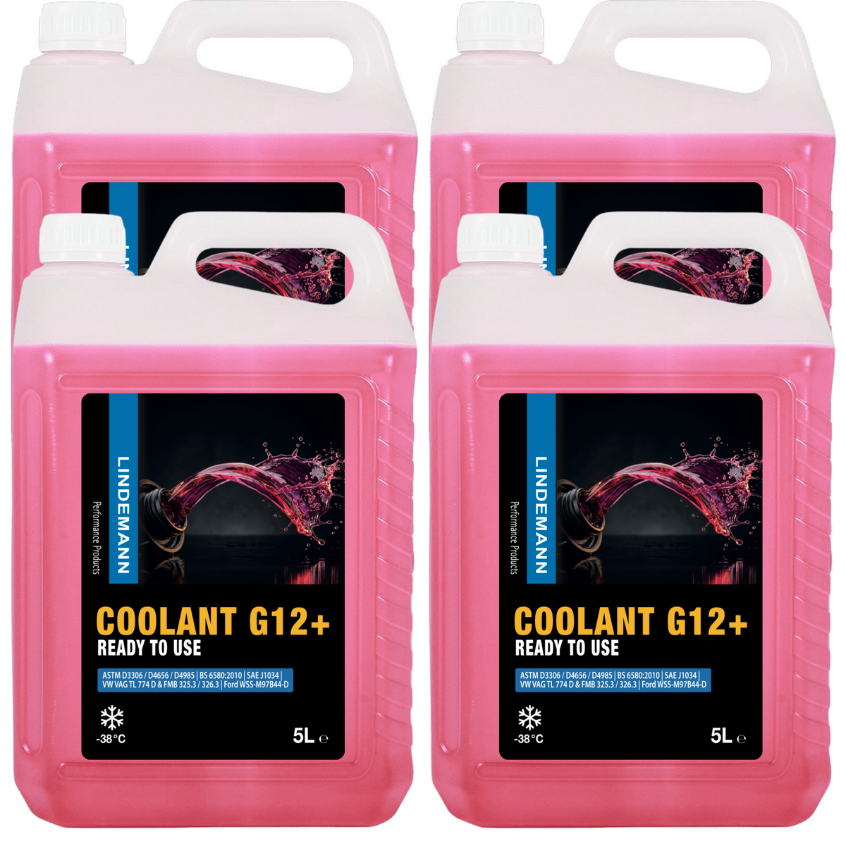 Lindemann Coolant G12+ Ready Use 5L