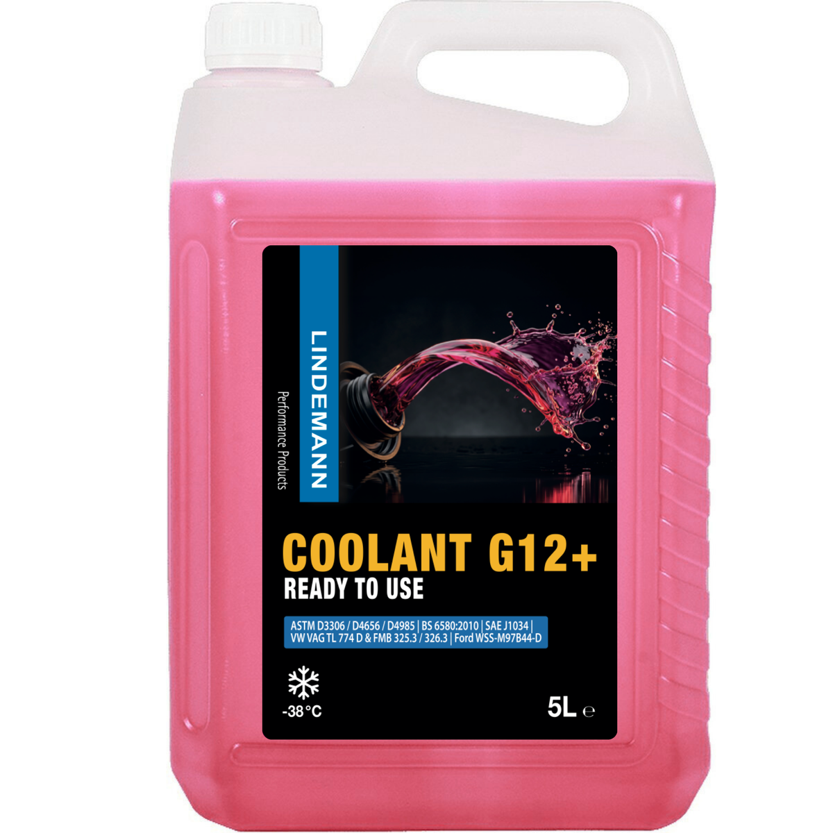 Lindemann Coolant G12+ Ready Use 5L